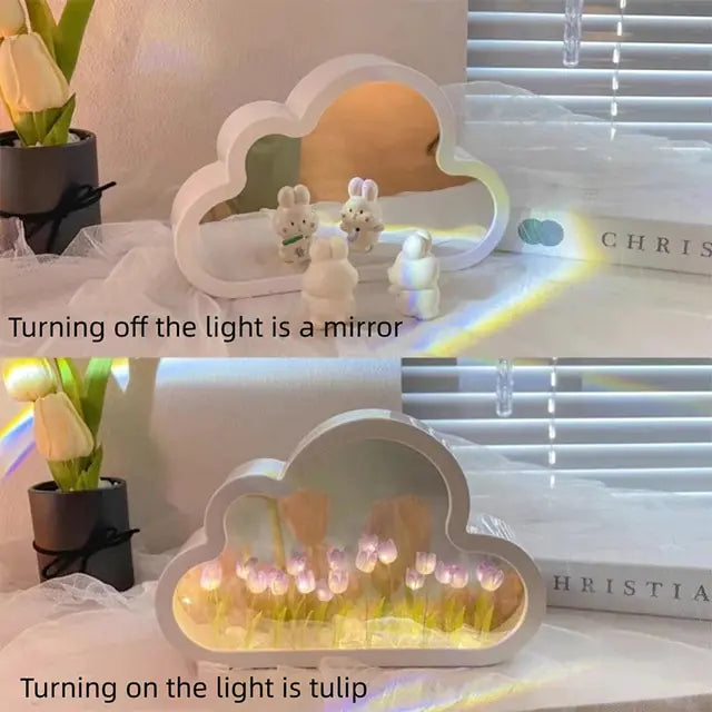 Cloud Tulip LED Night Light