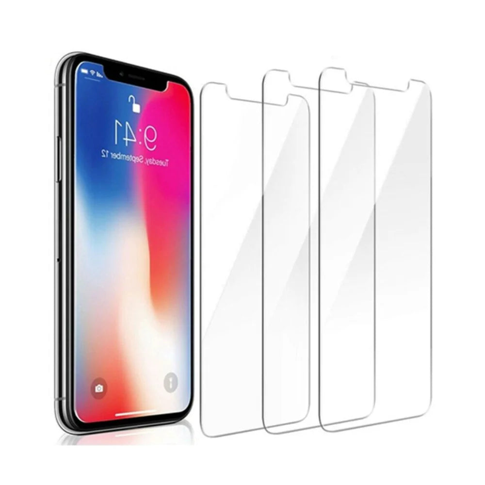 3 Pack Tempered Glass Screen Protector For iPhone Xs Max (6.5 inch) Display