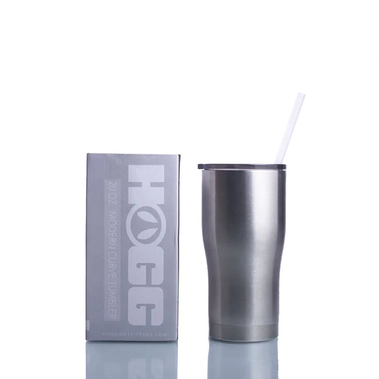 20oz MODERN CURVE TUMBLER W/ STRAW