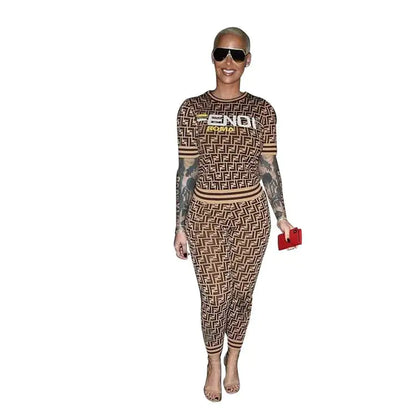 Women Fendi Two Pieces Top & Pants