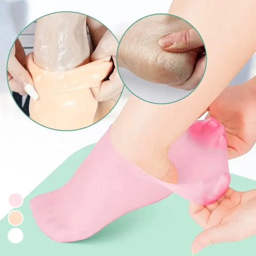 Female Foot Spa Pedicure Silicone Socks