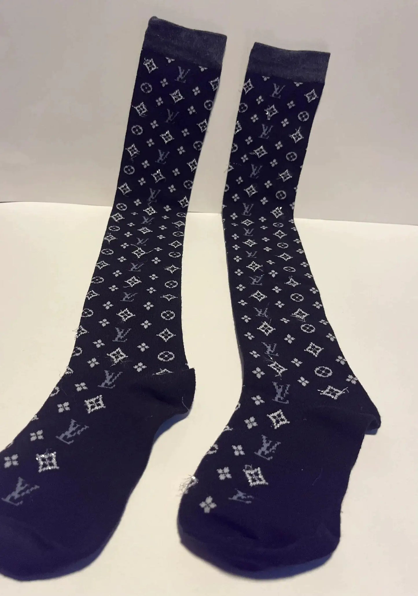 Women's High Knees Design Socks